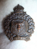 MC31 - 21st Alberta Hussars Officer's Bronze Collar Badge 